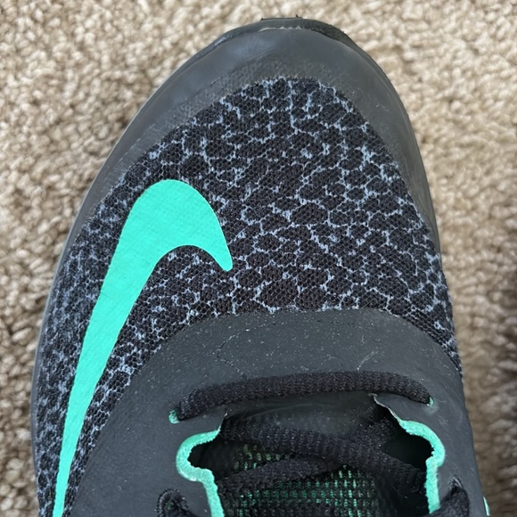 Nike Green/Black/Grey Leopard Print Shoes - Picture 9 of 9
